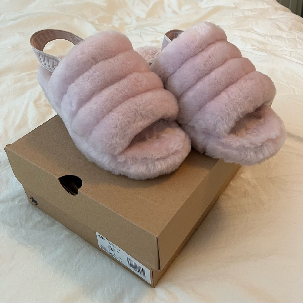 UGG FLUFF YEAH SLIDES